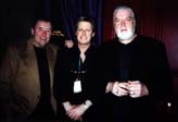 Reg Presley of the Troggs, Jon Lord of Deep Purple and Eddie